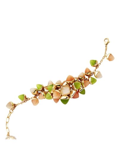 Capri Olivine Crystal Bracelet