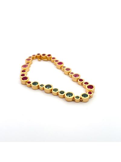 Colorful Gem Bracelet