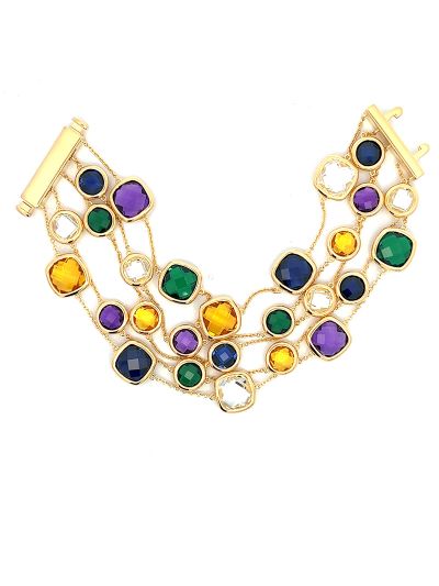 Quadro Gems Cushion Bracelet